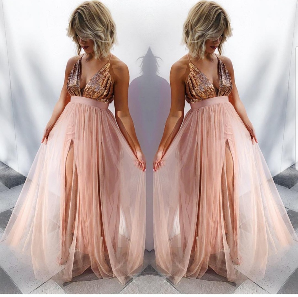 Rose Gold/Blush Maxi